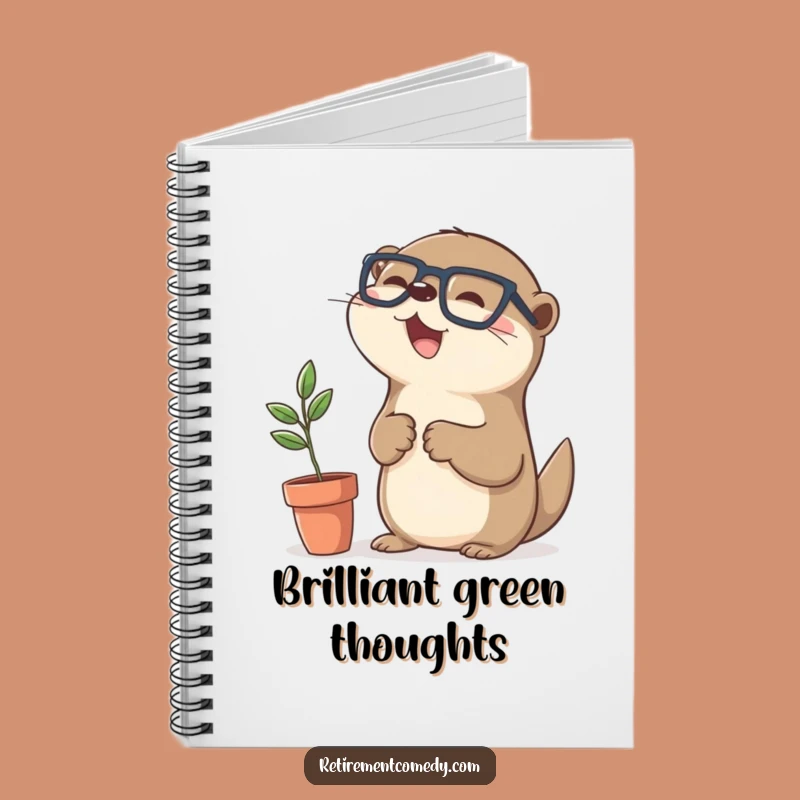Funny Kawaii Otter Notebook: Adorable Journal Gift