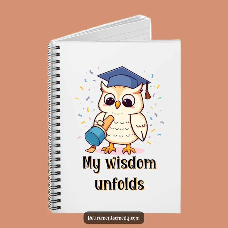 Funny Kawaii Owl Graduation Notebook: Achievement Journal Gift