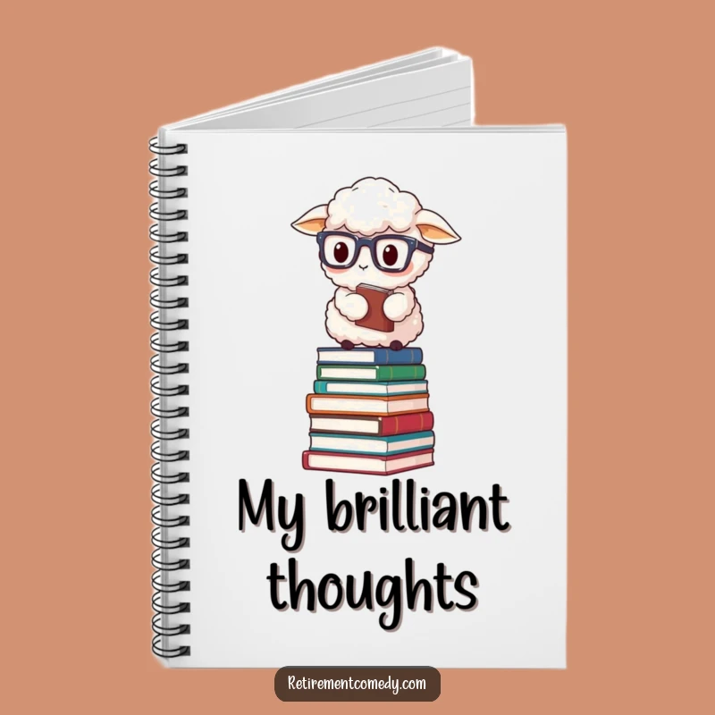 Funny Sheep Journal: Scholar's Notebook for Bright Ideas