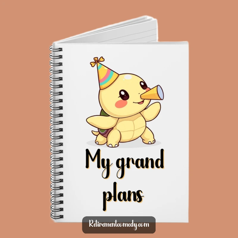 Funny Kawaii Turtle Notebook: Cheerful Journal Gift