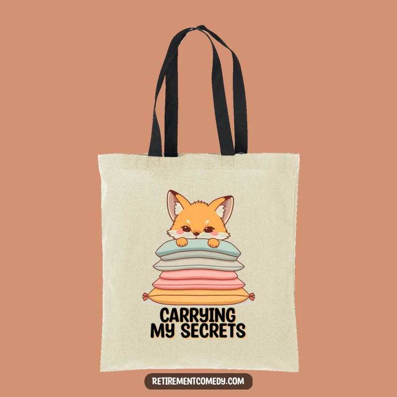 Funny Sly Fox Tote Bag - Carry Your Essentials with Hilarious Charm